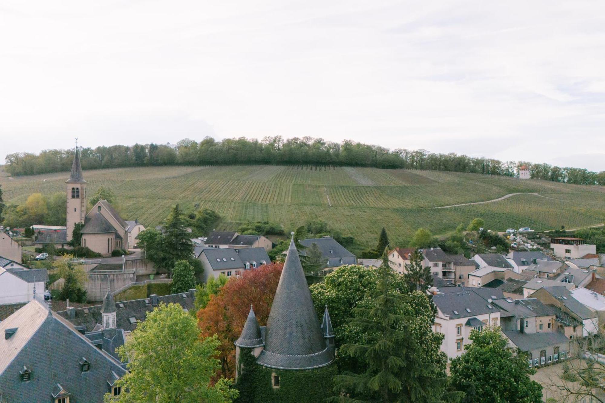 Hotel Chateau Schengen Bagian luar foto